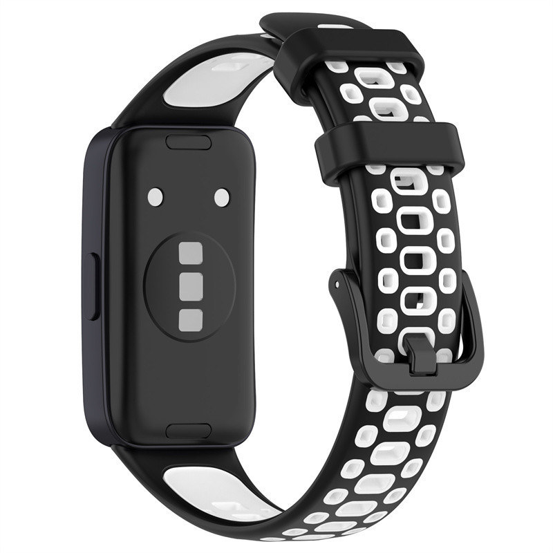 Dành Cho Huawei band 10 8 9 Dây Đeo Nhiều Màu Sắc Thay Thế Thể Thao Mềm Dây Đeo Tay Vòng Tay Silicon Huawei band8 band9 band10