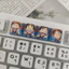 4 One Piece Keycaps Cherry R4 PBT Nhuộm Thăng Hoa Bàn Phím Cơ Dragonball Demon Slayer Sanrio Disney Luffy Zoro Nezuko Mickey Kuromi Anime