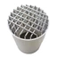 YYlingx Nắp ống nước sàn mái ban công chống tắc, ống thoát nước lớn ngoài trời bằng thép không gỉ