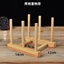 Giá gỗ úp ly cốc 6/8 nhánh kiểu vintage cổ điển