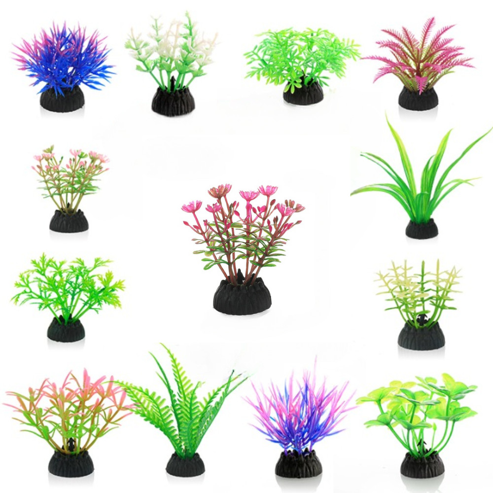 Cây Nhựa Mini 4cm  - Trang Trí  Tiểu Cảnh Bể Cá