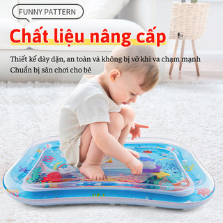 Thảm nước bơm hơi cho bé Bunnies miếng lót chịu lực tốt bảo vệ bé trong thời tiết nóng 2 size
