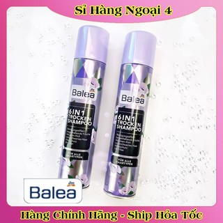 Dầu gội khô Balea dưỡng tóc mềm mượt, tóc sạch bồng bềnh 200ml của Đức- Date mới nhất