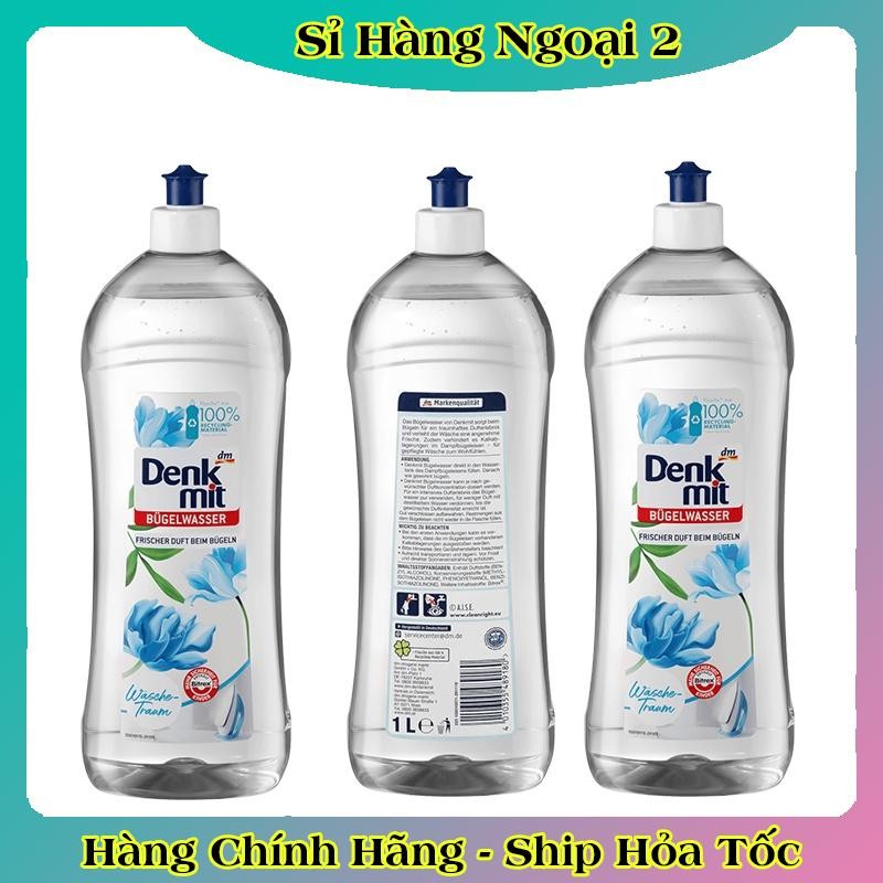 Nước, Xịt Thơm Là Quần Áo Denkmit Dung Tích 1 Lít - Hàng nội địa Đức