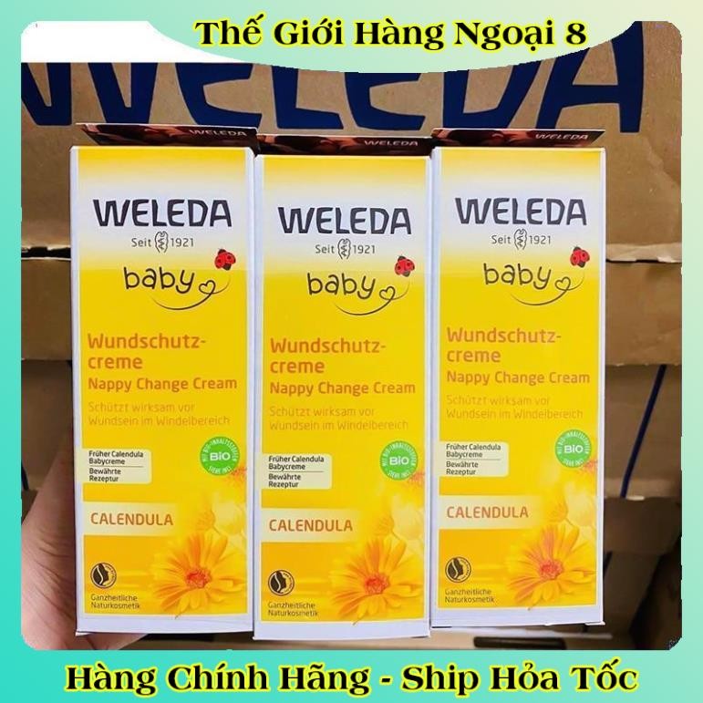 Kem chống hăm Weleda Đức hữu cơ CAO CẤP (chuẩn Đức) Organic BIO -Nội địa Đức Đủ Bill