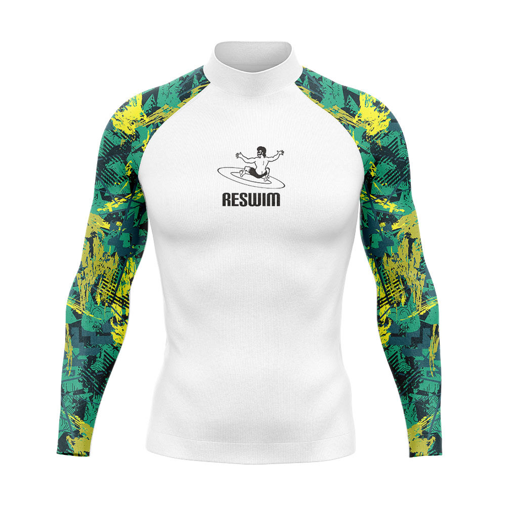 Phong Cách Tốt 2023 Nam Rash Guard Lướt Sóng Lặn Đồ Bơi Dài Tay Áo Thun ...