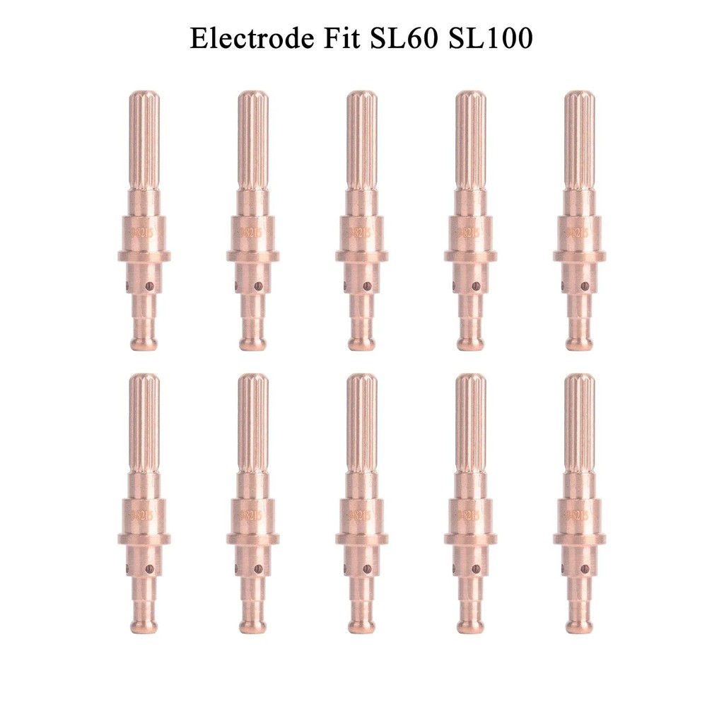 10 Piezas 9-8215 Electrodo Din&aacute;mica T&eacute;rmica Sl60/100 Corte De Plasma