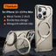 Ốp Điện Thoại Từ Tính Loại Z Kim Loại Cho iPhone 13 14 15 Pro Max Hợp Kim Nhôm Không Khung Snap-on Giá Đỡ Chống Sốc
