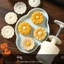 Khuôn Bánh Trung Thu Tròn ICUCKO, DIY 50g Khuôn Bánh Trung Thu, Lễ Hội Trung Thu Họa Tiết Sakura Tem Fondant Bánh Trang Trí Dụng Cụ Bấm Tay Khuôn