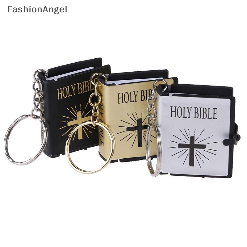 FashionAngel Holy bible Móc khóa Tôn giáo Kitô giáo Chúa Giêsu Cross Key Ring VN