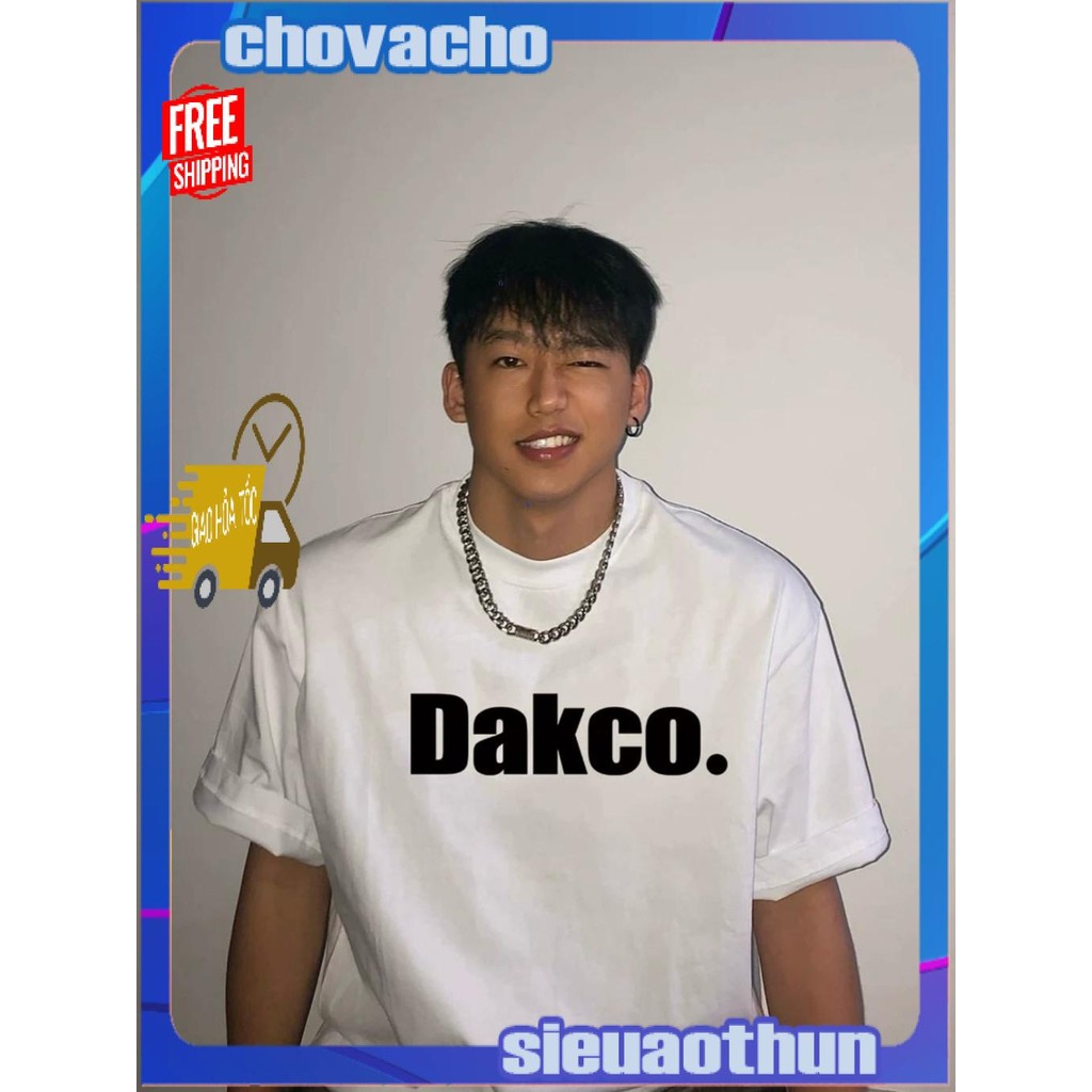 Áo thun Stee Cổ tròn DAKCO Localbrand ICVCVNI Unisex