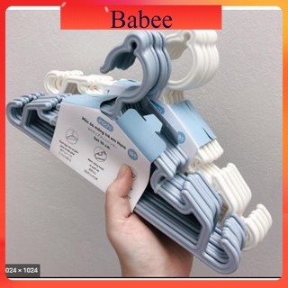 Móc treo quần áo đa năng, mắc quần áo đa năng Hokori nhựa Việt Nhật tiện dụng cho bé Babee