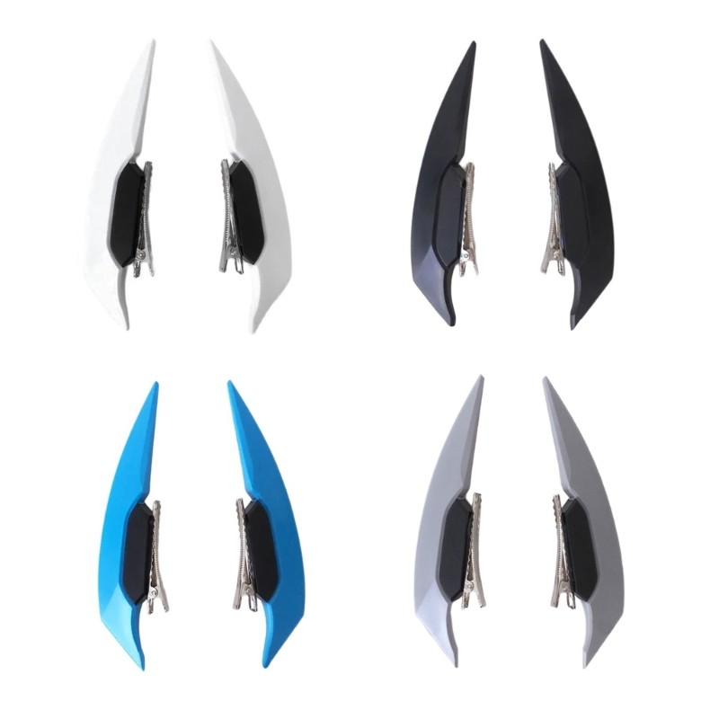 Woke Bên Tóc Cho Cosplay Đảng Punk Thiên Thần Cánh Tóc Pin Chống Trơn Trượt Barrettes Cho Bên Tóc Anime Trang Phục Tóc Orname