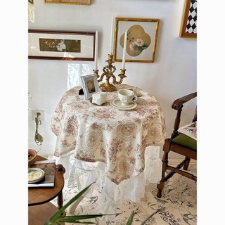 Pháp Hau Class Pastoral Style Vintage Khăn trải bàn cho quán cà phê