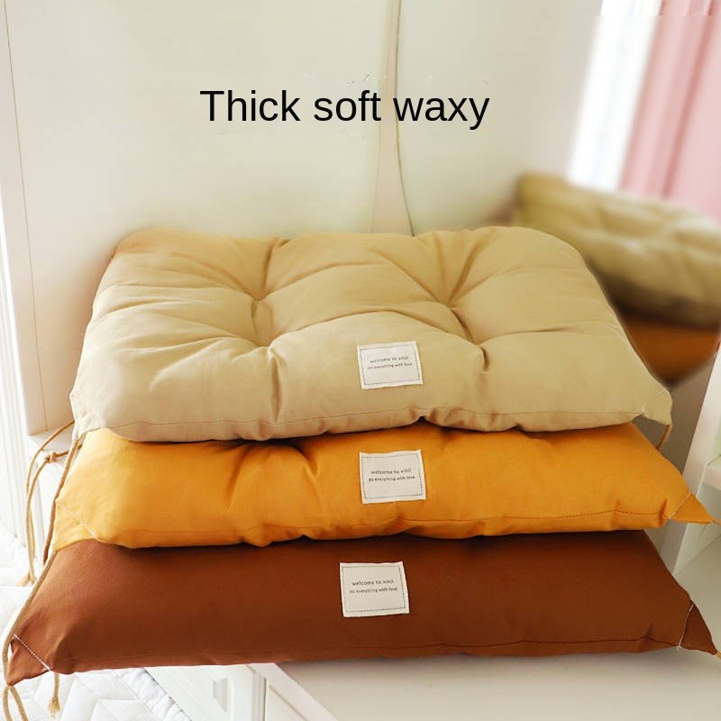 【Ready Stock】 Pet Cushion Mat Kennel Pad Little Teddy Mattress Cat and Dog Bedding Four Seasons Universal Mattress for Cat Nest Sleeping AE1C