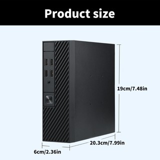 Com * M10 Mini ITX PC Case Tower HTPC Khung gầm nhỏ Máy tính chơi game Máy chủ