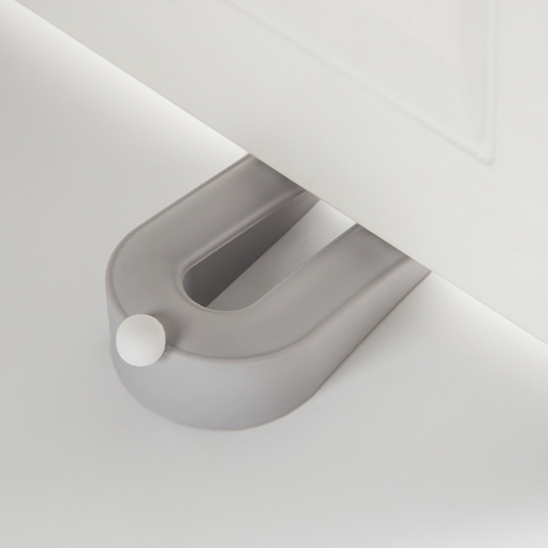 Nút chặn cửa bằng silicon Cửa rào cản chống va chạm Cửa chặn cửa gia đình an toàn Thẻ hút cửa, cản trở cửa cố định chống gió