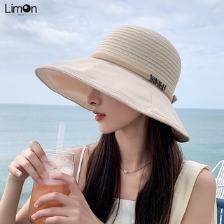 Nón Tai Bèo Chống Nắng Đính Nơ Gấp Gọn Thời Trang Mùa Hè Cho Nữ