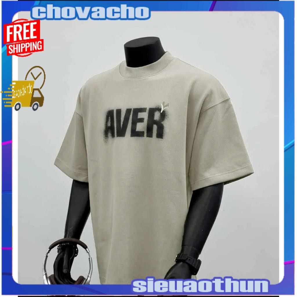 Áo thun Stee Cổ tròn AVER Localbrand ICVCVNI Unisex