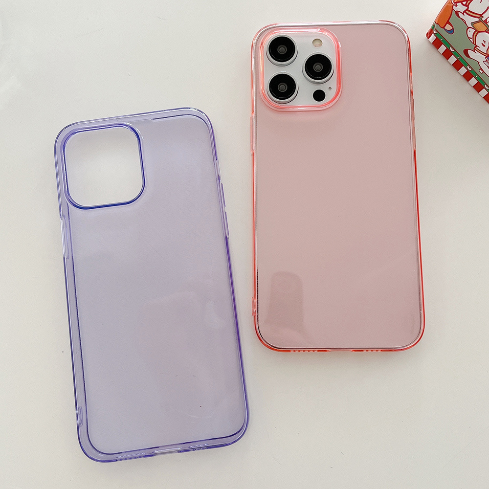 Ốp Điện Thoại Trong Suốt Cho iPhone 17 Pro Max 16 Plus 15 Pro Max 14 13 12 11ProMax Bảo Vệ Toàn Diện Chống Sốc Bảo Vệ TPU Vỏ Mềm