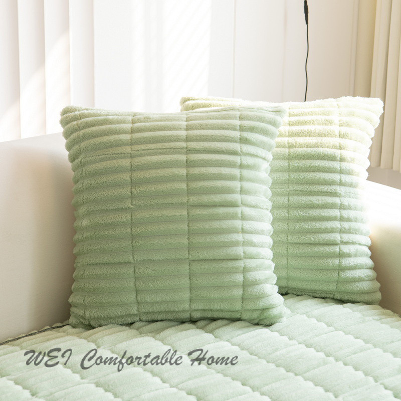 Đệm sofa nhung kẻ, đệm sofa nhung mẫu mới THU ĐÔNG, Bọc Sofa da chống TrượT HiệN ĐạI đơn giản