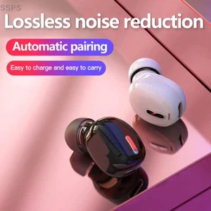 Tai nghe nhét tai 5.0 không dây có mic, tương thích với Huawei, rảnh tay cho điện thoại