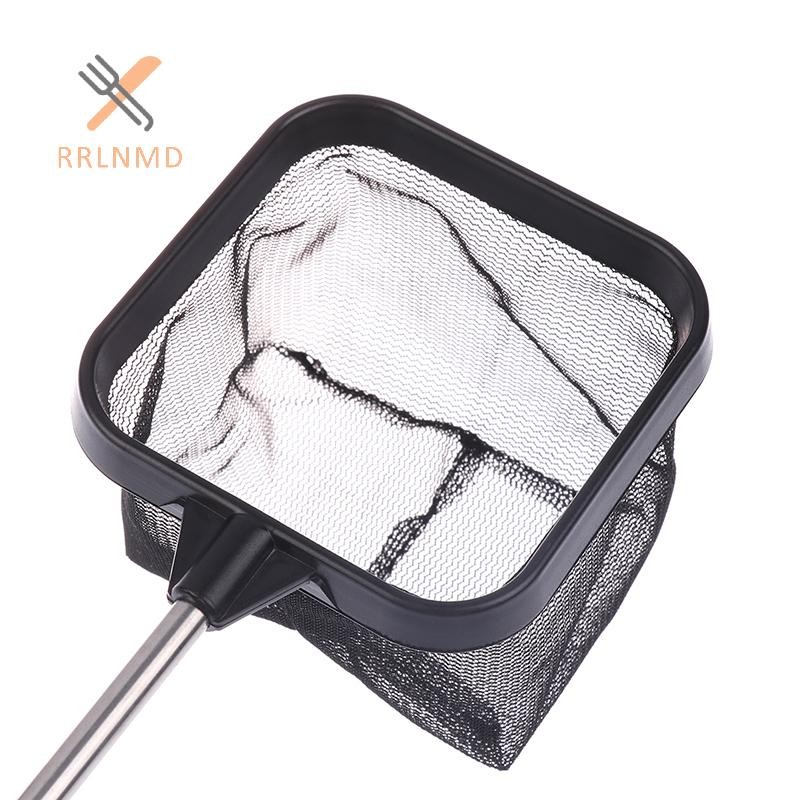 Rrlnmd Bể Cá Vuông Lưới Câu Cá Có Hút Có Thể Mở Rộng Tay Cầm Dài Dụng Cụ Câu Cá Để Bắt Cá Tôm Sạch Phụ Kiện MỚI
