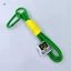 Móc khóa dây bện huỳnh quang Móc khóa dây chống thất lạc Carabiner