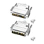 Star Mixed D-Sub Connector 30Amp - 9W4 Nam Nữ 5 + 4 Pin Công suất Hỗn hợp Liên hệ PCB Mount Lock để ổn định