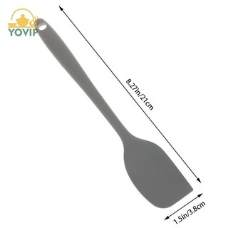 YOVIP 1 Thìa Silicon Cấp Thực Phẩm Cho Dụng Cụ Cạo Nướng Bánh Chống Dính Thìa Nấu Ăn Chịu Nhiệt Liền Mạch Máy Rửa Bát An Toàn VN