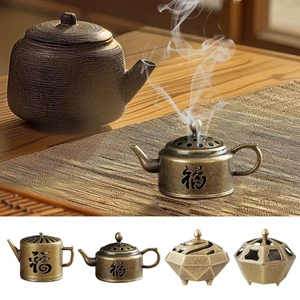 Hương Dính Đốt Giá Đỡ Hợp Kim Kẽm Lư Hương Làm Mới Khuếch Tán Thiết Bị Cho Phòng Trà Cửa Hàng Nhà Bếpidaevn