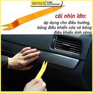Bộ dụng cụ tháo nội thất xe ô tô 5 món ，SET 1 TUA VÍT VÀ 4 DỤNG CỤ THÁO GỠ NỘI THẤT Ô TÔ , XE HƠI BẰNG NHỰA