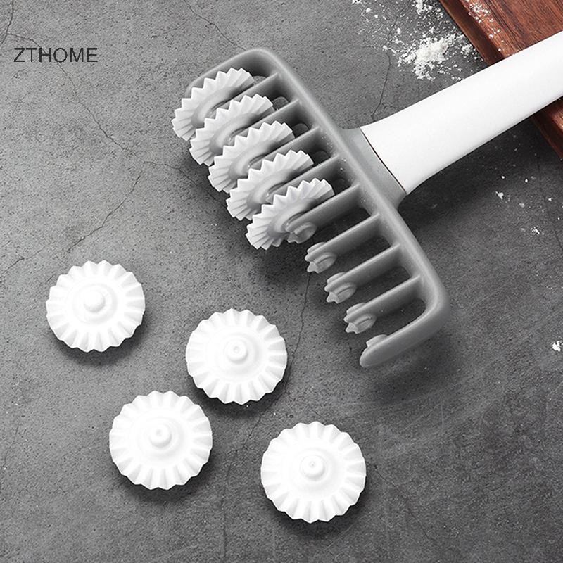 ZTHOME Xoay Smooth Baking Tool Bánh Quy Lưới Bột Con Lăn Cắt Pizza Bột Con Lăn Cắt Pizza Bột Con Lăn Cắt Cho Nhà Hàng HOT