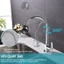 vòi rửa bát inox 304 vòi nước bồn rửa chén Vòi nước gắn tường Ống nước chống rò rỉ mềm 360 độ Vòi nước có bộ lọc phi20mm