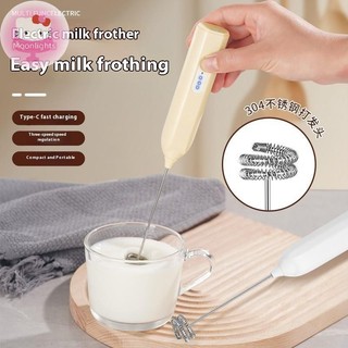 Moonlights 1 Máy Tạo Bọt Sữa Điện Cầm Tay Đánh Trứng Xốp Máy Pha Cà Phê Trộn Di Động Dụng Cụ Nhà Bếp EN