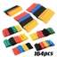 Bộ Hộp Ống Co Nhiệt Polyolefin – 164/560 Mẫu Cắt Sẵn Cách Nhiệt, Bọc Dây Cáp, Dùng Trong Gia Đình & Kỹ Thuật