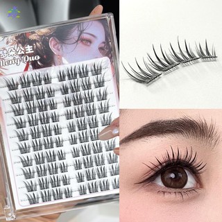 C Curl Wispy Lash Nối Dài Cụm Mi Tự Dính Cho Hiệu Ứng Nâng Mắt DIY Trang Điểm Sử Dụng