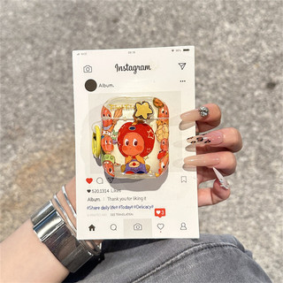 Ngôi Sao Xoay Người Cho AirPods 1 / 2 3 Pro Pro2 pro3 Airpod4 Bộ Tai Nghe Bluetooth Không Dây Vỏ Bảo Vệ AirPods Pro i3 i4 pro3 Vỏ Bảo Vệ Tai Nghe