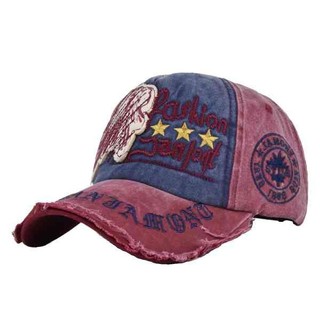 Mũ bóng chày nam nữ từ denim cotton nguyên chất, thời trang, chống nắng tốt cho các hoạt động ngoài trời và đường phố.