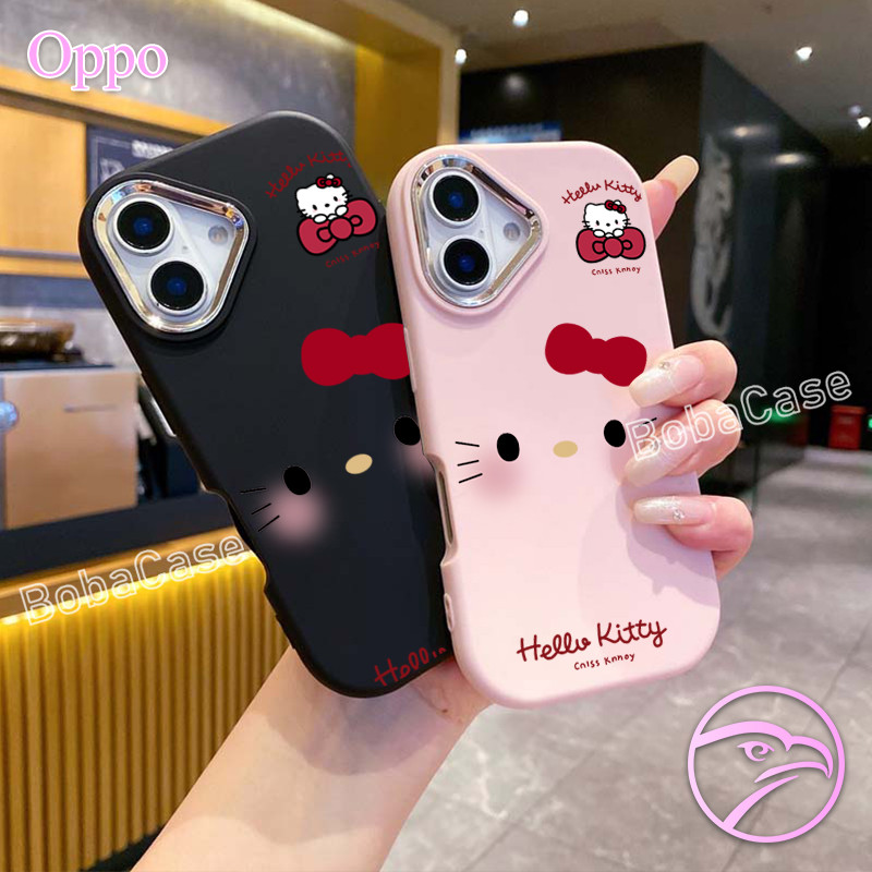 Ốp lưng OPPO Mèo đỏ cho Reno A35 A38 A52A53 F A11 A12 A15 A16 A18 A54 A57 A58 A60 A76 A78 A79 A92 A94 A95 SE XK PRO LITE