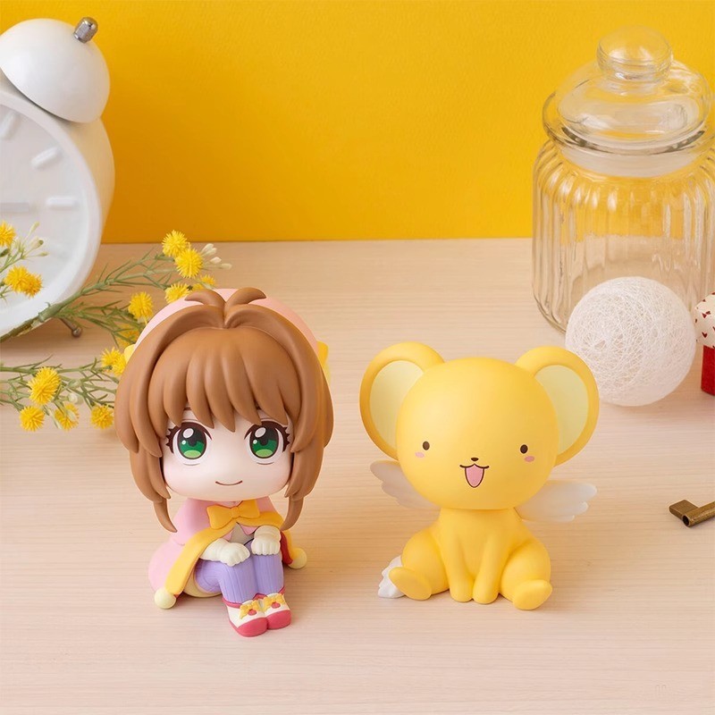 Anime Cardcaptor Sakura Nhân Vật Hành Động Sakura Kinomoto Cerberus PVC Tượng Colleciton Mô Hình Búp Bê Đồ Chơi Trẻ Em