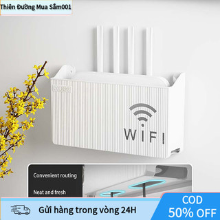 Thùng Đựng Bộ Phát Wifi Gắn Tường – Hộp Lưu Trữ Router, Điều Khiển Thiết Bị Không Dây