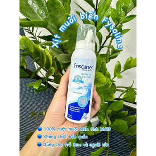 [HSD 9.2027] Xịt Fysoline Isotonic Spray, Xịt muối biển Pháp Fysoline 100ml dung dịch nước muối biển đẳng trương