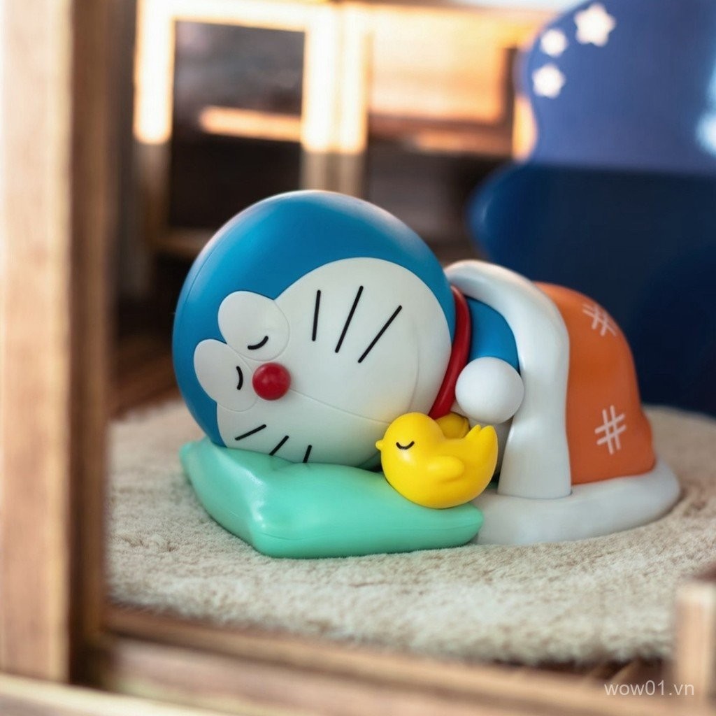 Bán chạy [Chính hãng] 2025 KFC Đồng thương hiệu Doremon Toy Seal Sáng tạo Doremon Night Light Quà tặng trang trí máy tính để bàn