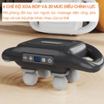 Jinkairui Súng Massage 4 đầu Fascia Gun chuyên nghiệp Rung Máy Massage Cầm Tay 4 Đầu Mát Xa Thư Giãn Cơ Thư giãn cơ mạnh — ảnh 4
