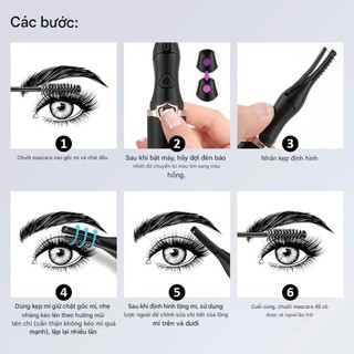 trong lại mi nhiê thể 2 điện lược 1 nóng Máy uốn có tích sạc USB hợp làm tự HOT 2025 - Ưu đãi đặc biệt
