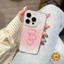 Ốp Lưng Cho IPhone 17 11 12 16 14 15 13 Pro Max X XS XR Max 16 7 14 8 Plus SE 2020 Ốp Lưng Nơ Hình Trái Tim Chống nước