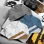 COMBO 3 ÁO POLO SỌC CHÉO VẢI THUN CÁ SẤU POLY THÁI 4 CHIỀU