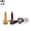 304 Chất Liệu Thép Không Gỉ Rỗng Bên Ngoài Lục Giác Mặt bích Vít Đốt Titan Điện Xe Máy Sửa Đổi Mạ Điện Màu Trang Trí M4M5 Tự khai thác