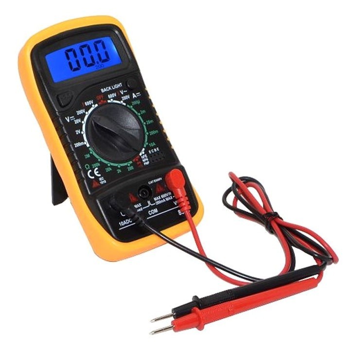 【COD】Đồng Hồ Điện Tử Mini Đa Năng Đo Dc, Ac, Dòng Điện, Điện Trở, Phù Hợp Cho Điện Tử Cơ Bản
